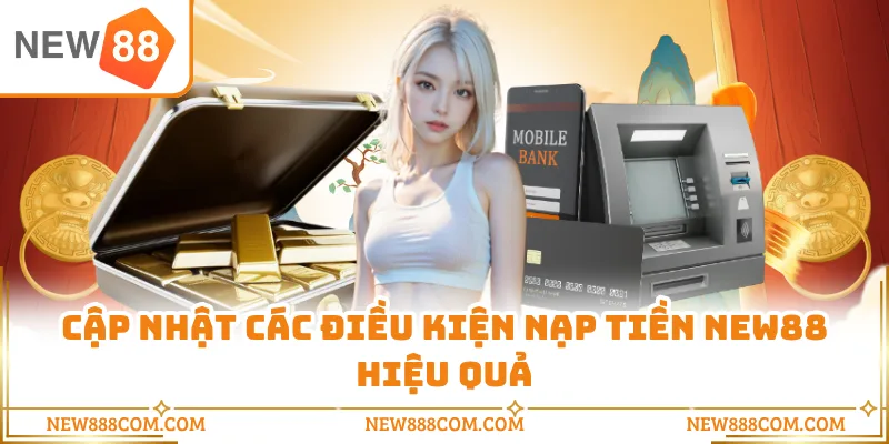 Cập nhật các điều kiện nạp tiền NEW88 hiệu quả