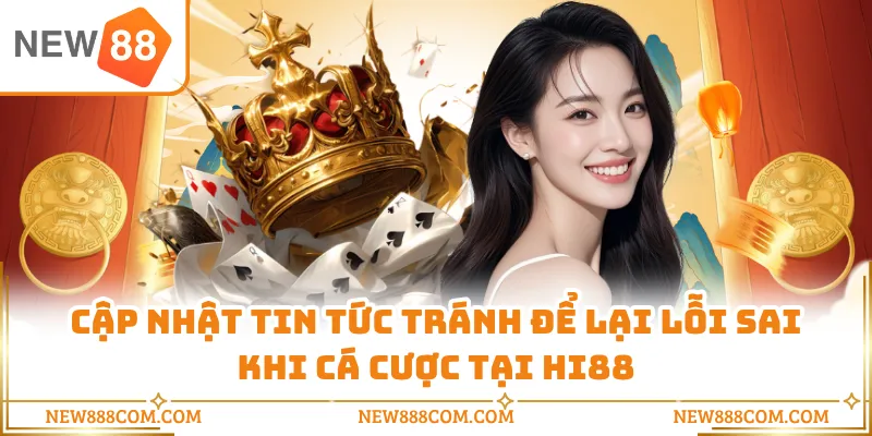 Cập nhật tin tức tránh để lại lỗi sai khi cá cược tại HI88