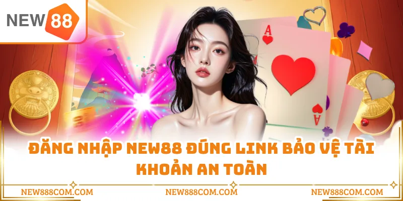 Đăng nhập NEW88 đúng link bảo vệ tài khoản an toàn