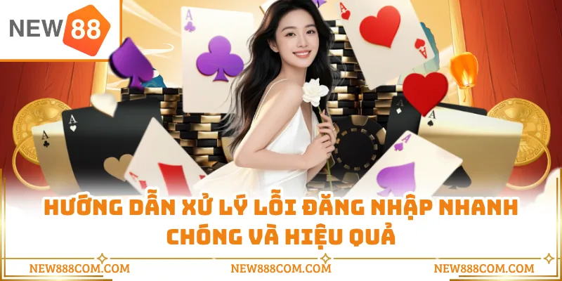 Hướng dẫn xử lý lỗi đăng nhập nhanh chóng và hiệu quả
